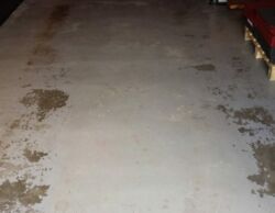 Kellerboden Verlegebeispiel - PVC-Fliesen von Fortelock Vorher