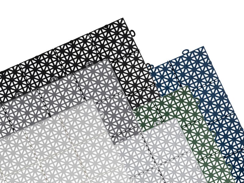 Hestra Universa PP Bodenfliesen Hohe Belastbarkeit 02020-XX